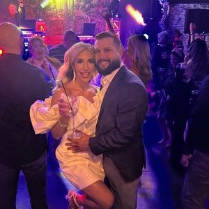 House of CB mini bridal Dress